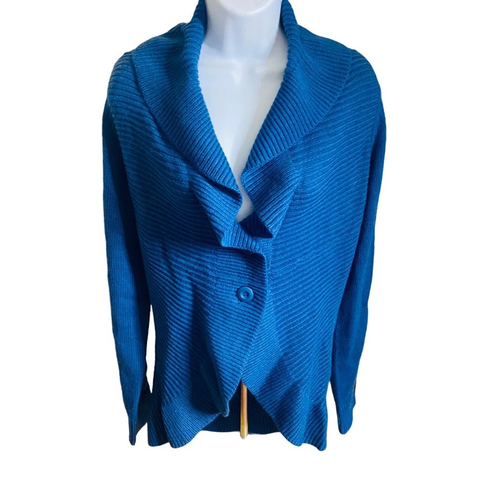 Motto new without tags blue cardigan button front size M